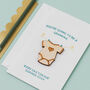 Personalised 'You're Going To Be Grandparents' Baby Grow Announcement Card, thumbnail 5 of 5