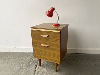 Vintage 1960’s Mid Century Bedside Cabinet, 2 of 8