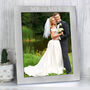 Personalised Mr And Mrs 8x10 Silver Photo Frame, thumbnail 1 of 6