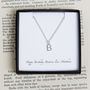 Personalised Initial Charm Necklace, thumbnail 1 of 3