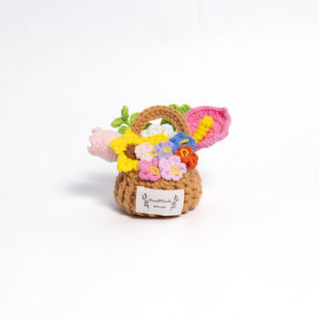 Handmade Crochet Flower Basket Collection, 3 of 3