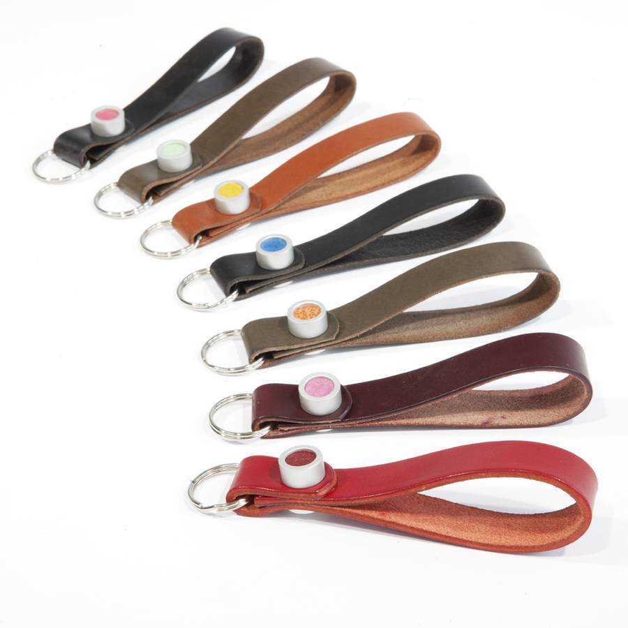 personalised loop key ring by johny todd ltd