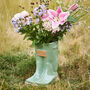 Personalised Large Green Garden Welly Boots Planter, thumbnail 3 of 9