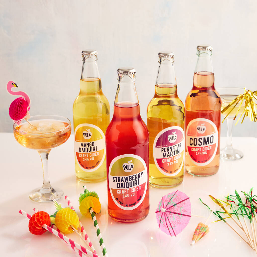 Cocktail Cider Selection Box 12 X 500ml Bottles, 1 of 5