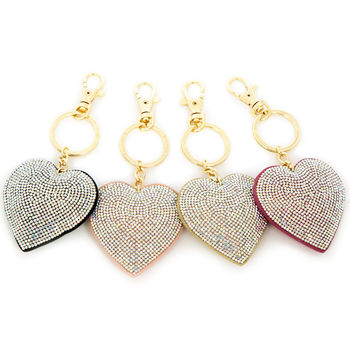 Sparkly Heart And Star Keyring, 5 of 9
