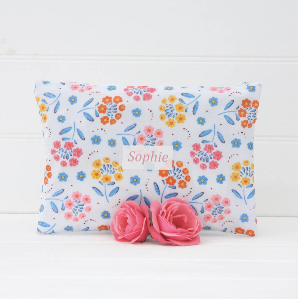 Wipe Clean Childs Personalised Wash Bag, 1 of 6