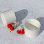 Cherry Handle Ceramic Mug, thumbnail 1 of 6