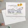 'Congratulations Twins!' New Baby Card, thumbnail 1 of 3