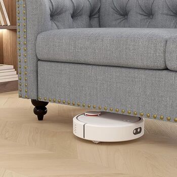 Large Two Seater Chesterfield Style Button Back Sofa, 3 of 12