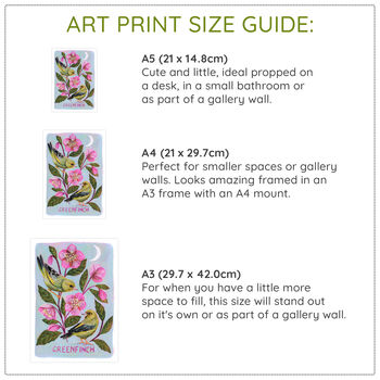Greenfinch Bird Art Print, 4 of 7
