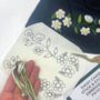 Daisy Embroidery Patches For Clothing/Textile Projects, thumbnail 2 of 9