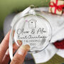 First Christmas New Home Glass Bauble, thumbnail 1 of 9