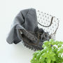 Set Of Two Stone Washed Linen Tea Towels, thumbnail 6 of 10