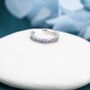 Sterling Silver Alexandrite Purple Cz Ear Cuff, thumbnail 8 of 12