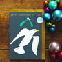 Christmas Dove Greetings Card, thumbnail 4 of 5