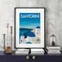 Santorini Art Print, thumbnail 1 of 4