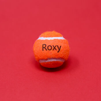Personalised Tiny Dog Tennis Balls With Matching Bag, 6 of 11