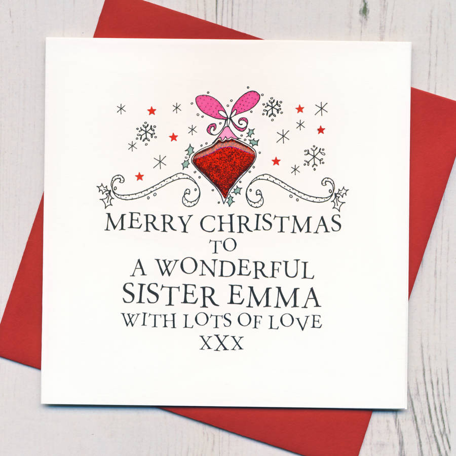 personalised family relation christmas card by eggbert & daisy ...