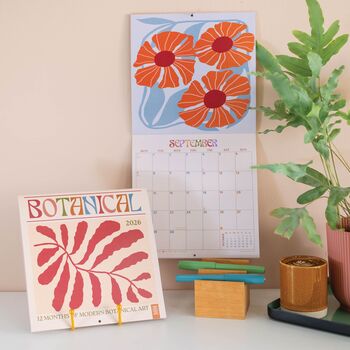 2026 Compact Wall Calendar | Modern Botanical, 2 of 7