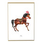 Rhea The Carousel Horse Art Print, thumbnail 5 of 9