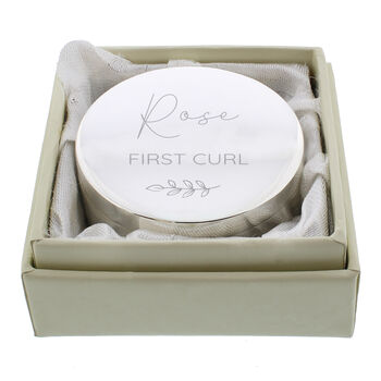 Personalised First Tooth Or Curl Trinket Box, 4 of 5
