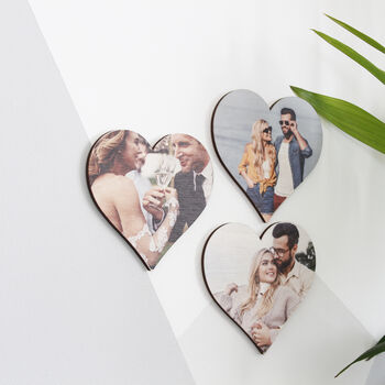 Wedding Anniversary Wooden Photo Tiles In A Box, 2 of 12