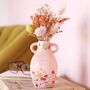 Ceramic Nana Floral Vase, thumbnail 2 of 6