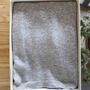 Men's Personalised Cashmere Long Wool Scarf Gift, thumbnail 6 of 9