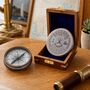 Personalised Three Inches 41st Birthday 100 Year Calendar Compass, thumbnail 9 of 12
