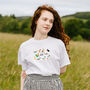 Always Peckish Embroidered T Shirt, thumbnail 3 of 4