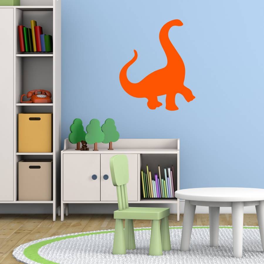 Diplodocus Dinosaur Vinyl Wall Sticker By Mirrorin | notonthehighstreet.com