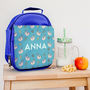 Personalised Tropical Sloths Children's Lunch Bag, thumbnail 2 of 12