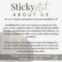 Personalised Wedding Mirror Sticker – You Look Stunning, thumbnail 7 of 7