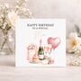 Special Mum Champagne Roses Luxury Birthday Card, thumbnail 1 of 4