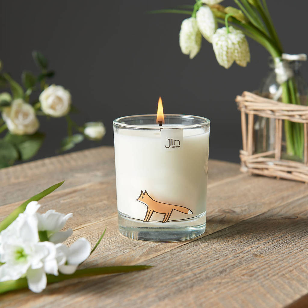Fox Candle By Jin Designs