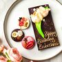 Chocolate Flower, Personalised Tulip Gift For Women, thumbnail 6 of 9