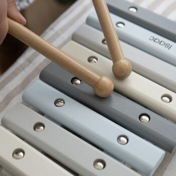 Personalised Wooden Play Xylophone, 4 of 8