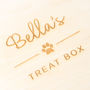 Personalised Pet / Dog Wooden Treat Box, thumbnail 8 of 8