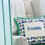 All The Series Land Rover Personalised Pom Pom Cushion, thumbnail 4 of 6