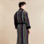 Men's Egyptian Cotton Dressing Gown Dundee, thumbnail 4 of 8