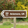 Personalised Destination Distance Signs, thumbnail 2 of 4