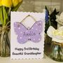 Personalised Granddaughter Butterfly Birthday Card, thumbnail 5 of 8