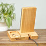 Personalised Phone Stand With Accessories Tray, thumbnail 5 of 9