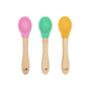 Baby Bamboo Weaning Spoons Set Of Three, thumbnail 5 of 6