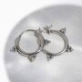 Sterling Silver Goddess Hoops, thumbnail 5 of 6