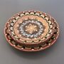 Individual Troyan Ceramic Side Plate In Tan Colour, thumbnail 8 of 8