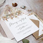 Whimsical Autumn Wedding Invitation, thumbnail 2 of 6