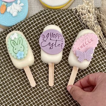 Personalised Easter Trio Of Cakesicles, 3 of 10