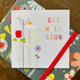 Cornflower Get Well Soon Card, thumbnail 1 of 5