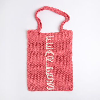 Fearless Tote Bag Easy Crochet Kit, 6 of 10